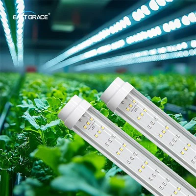 طيف مخصص 30W 50W SMD2835 الخس المائي T12 متكامل أنبوب LED مقاوم للماء شريط ضوء النمو